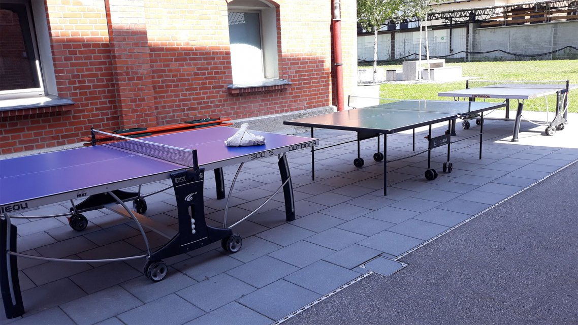 Tischtennisplatten